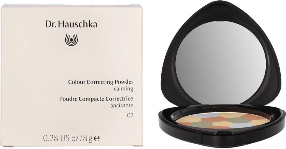 Dr. Hauschka spalvą koreguojanti pudra Nr. 02, raminanti, 8 g