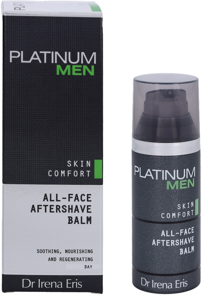 Dr Irena Eris Platinum Men All-Face Balzamas po skutimosi, 50 ml