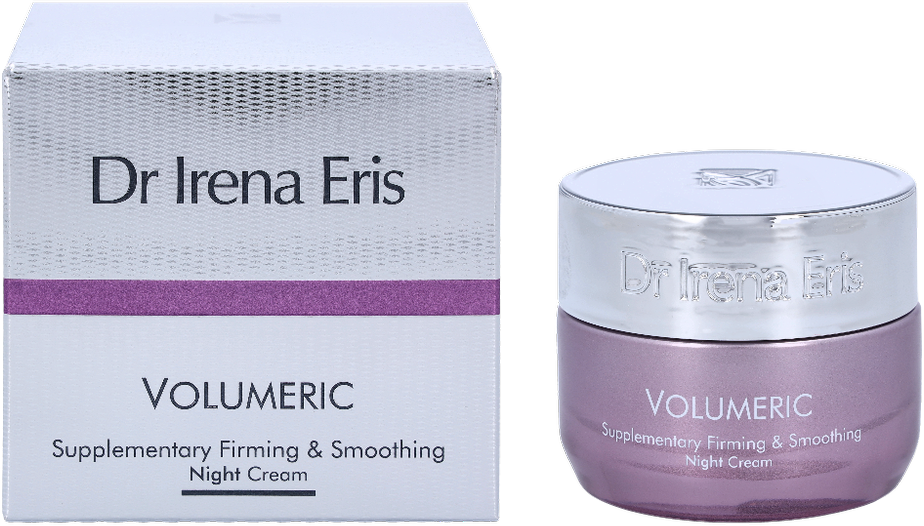 Dr Irena Eris Volumeric Supplementary Firming & Soothing Night Kreminis naktinis veido kremas, 50 ml