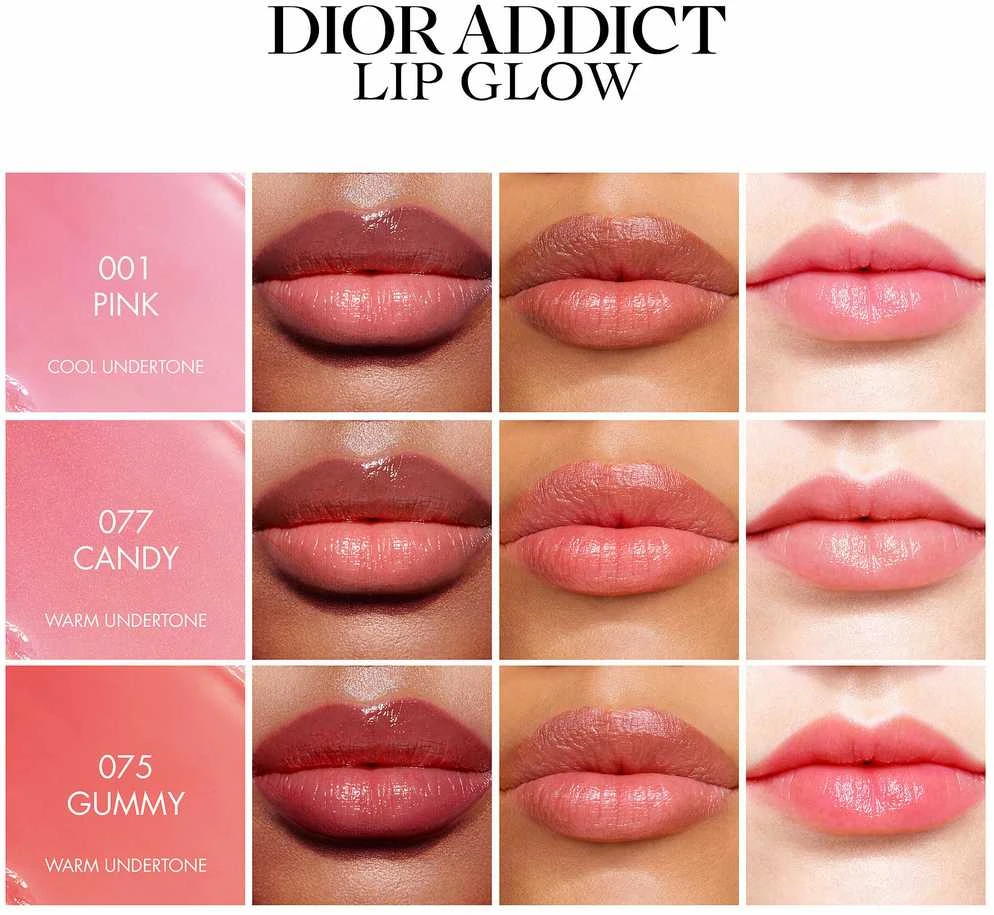 Drėkinamasis lūpų spalvą paryškinantis balzamas Dior Addict Lip Glow Balm, atspalvis: 000 Universal Clear, 3,2 g