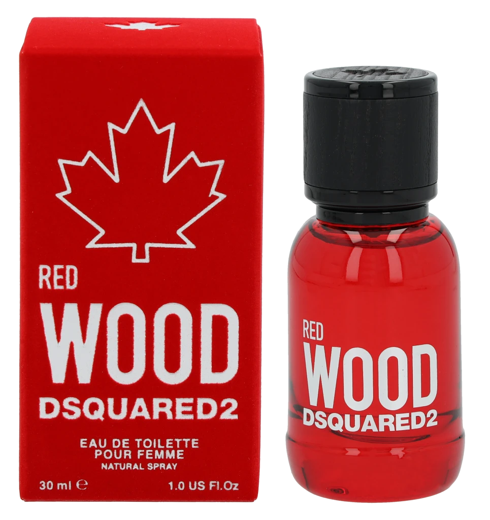 Dsquared2 Raudona Wood Pour Femme tualetinis vanduo, purškiamas 30ml