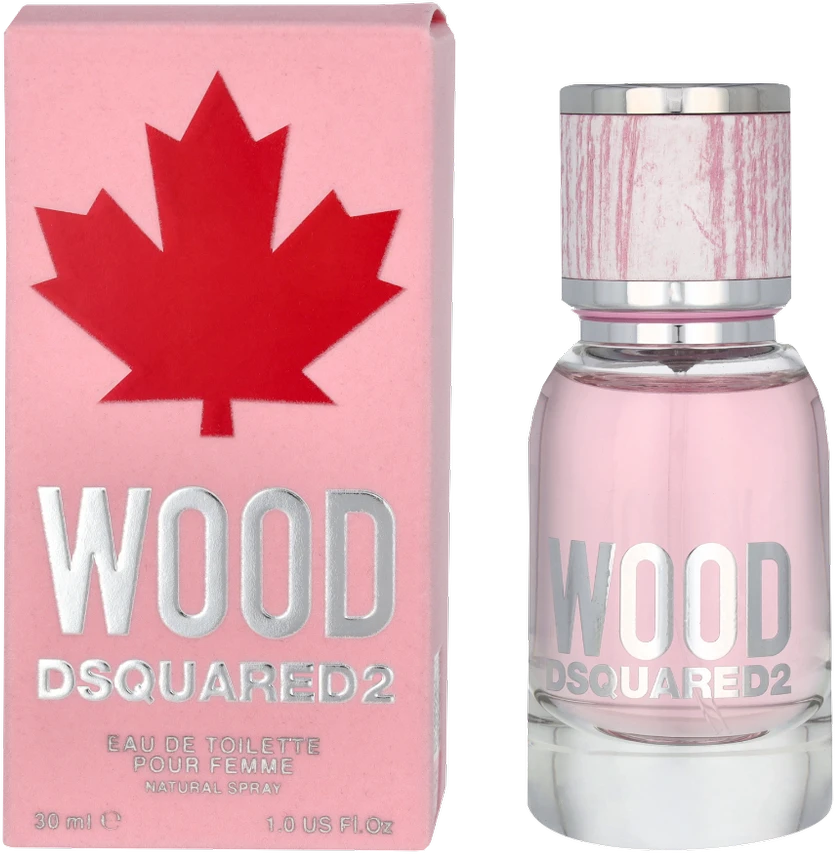 Dsquared2 Wood EDT tualetinis vanduo moterims, 30 ml