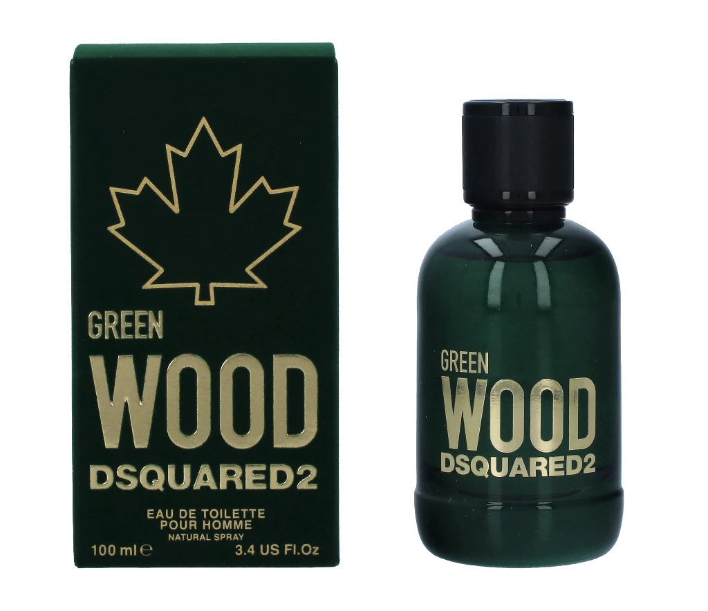 Kvepalai vyrams Dsquared2 Green Wood Pour Homme EDT, 100 ml
