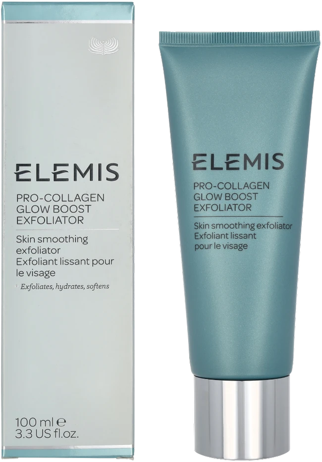 Elemis Pro-Collagen Glow Boost Exfoliator spindesio suteikiantis šveitiklis veidui, 100 ml