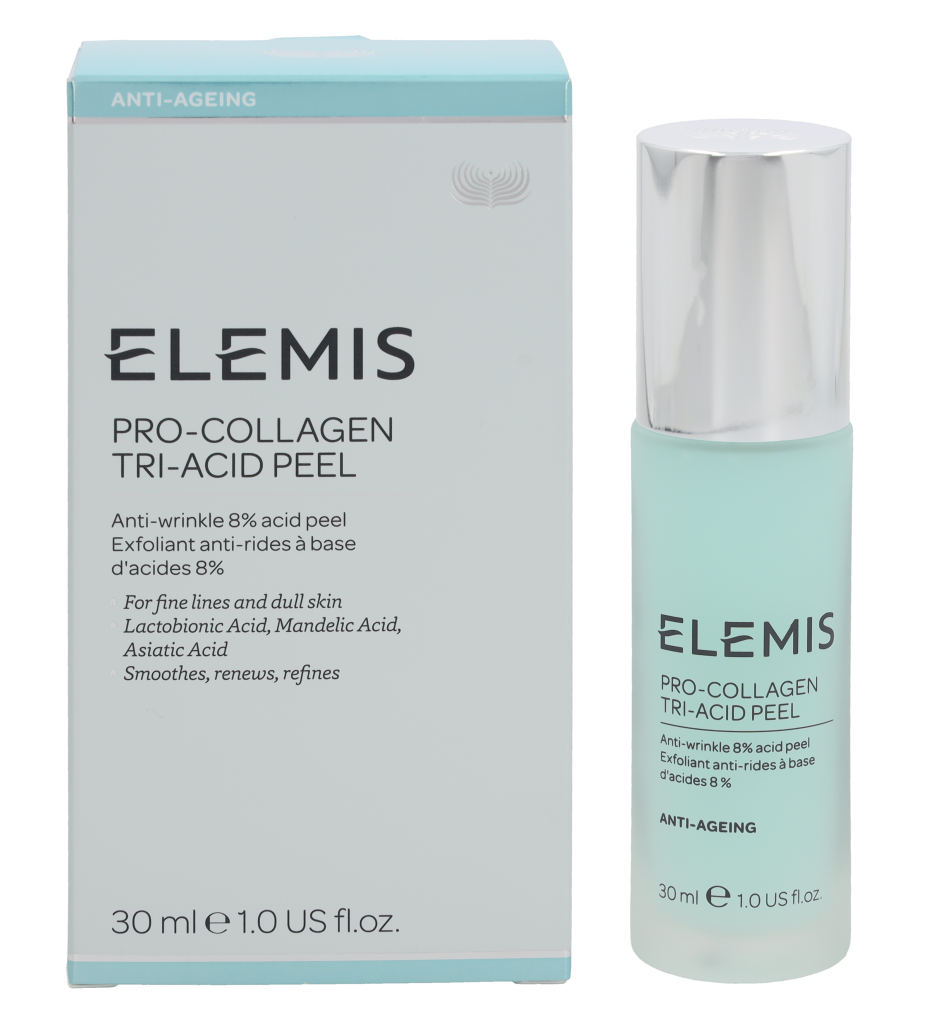 Elemis Pro-Collagen Tri-Acid Peel rūgštinis šveitiklis nuo raukšlių, 30 ml