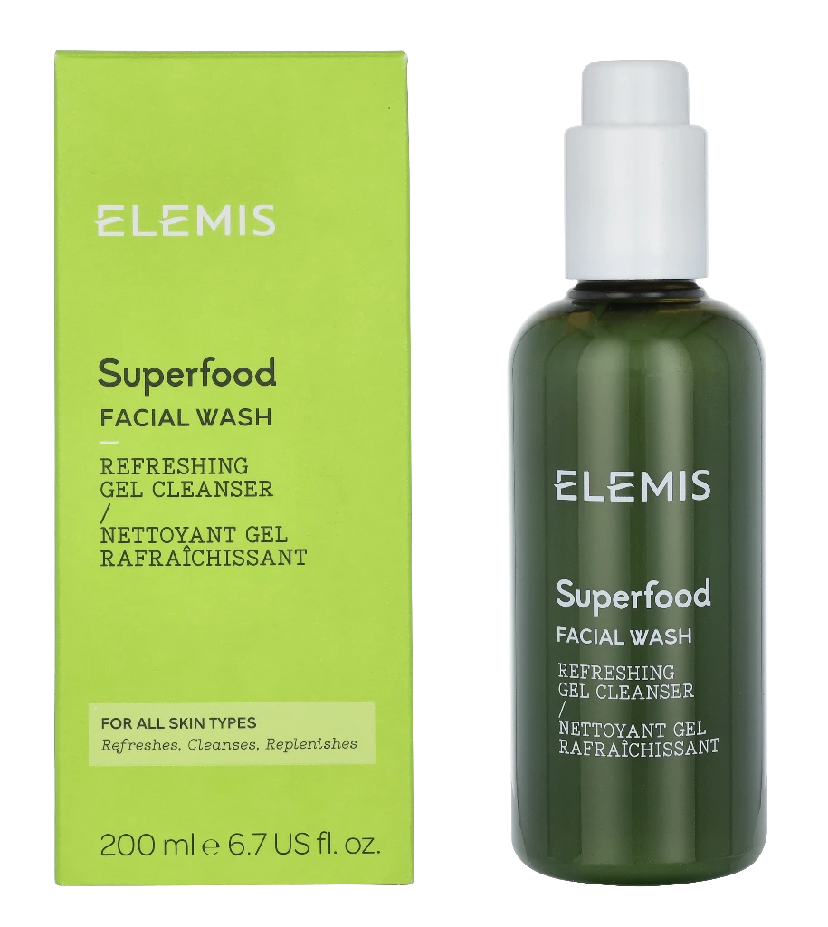 Elemis Superfood Facial Wash veido prausiklis, 200 ml