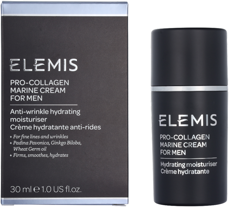 Elemis TFM Pro-Collagen Marine Kreminis For Men veido kremas vyrams, 30 ml