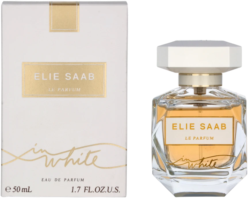 Elie Saab Le Parfum in Baltas EDP parfumuotas vanduo moterims, 50 ml