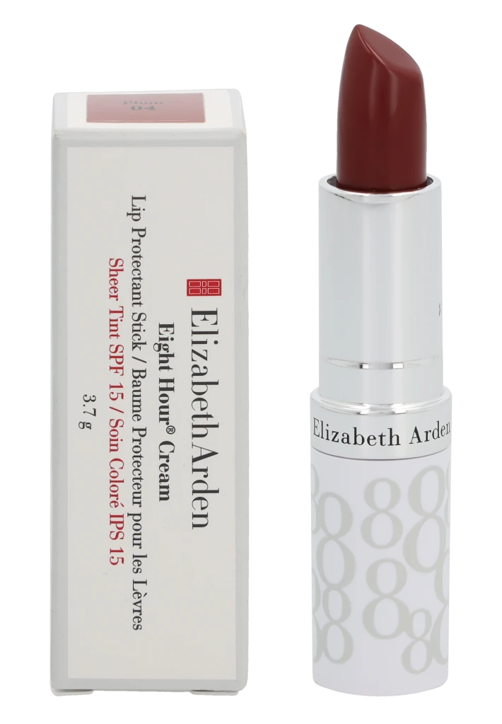 Lūpų dažai Elizabeth Arden Eight Hour Kreminis Lip Protectant Stick Sheer Tint Spf15 Plum
