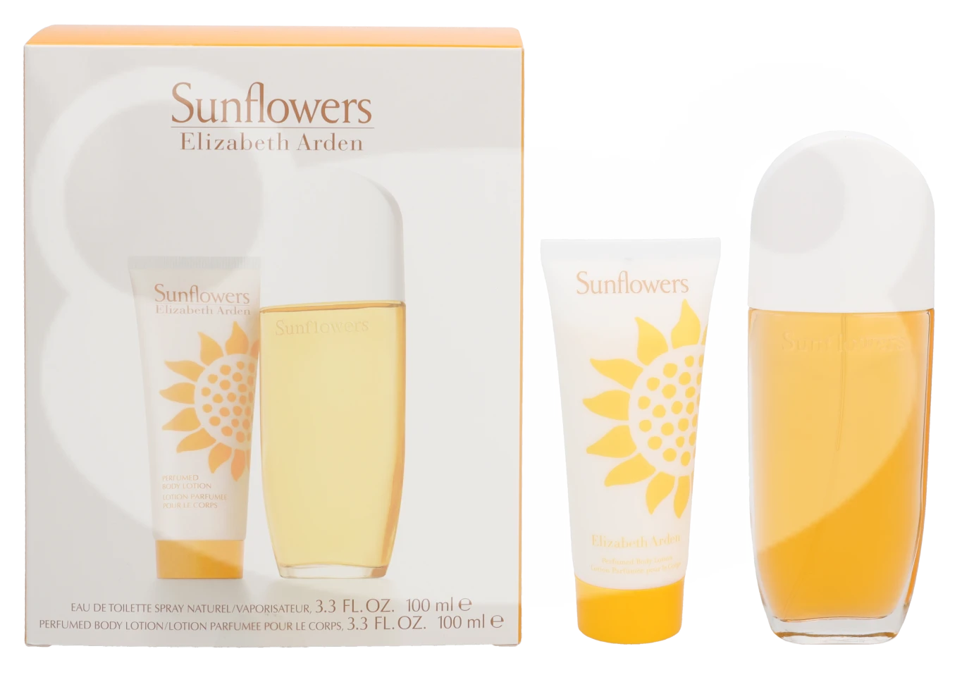Elizabeth Arden Sunflowers tualetinis vanduo su purškikliu 100 ml, 2 vnt