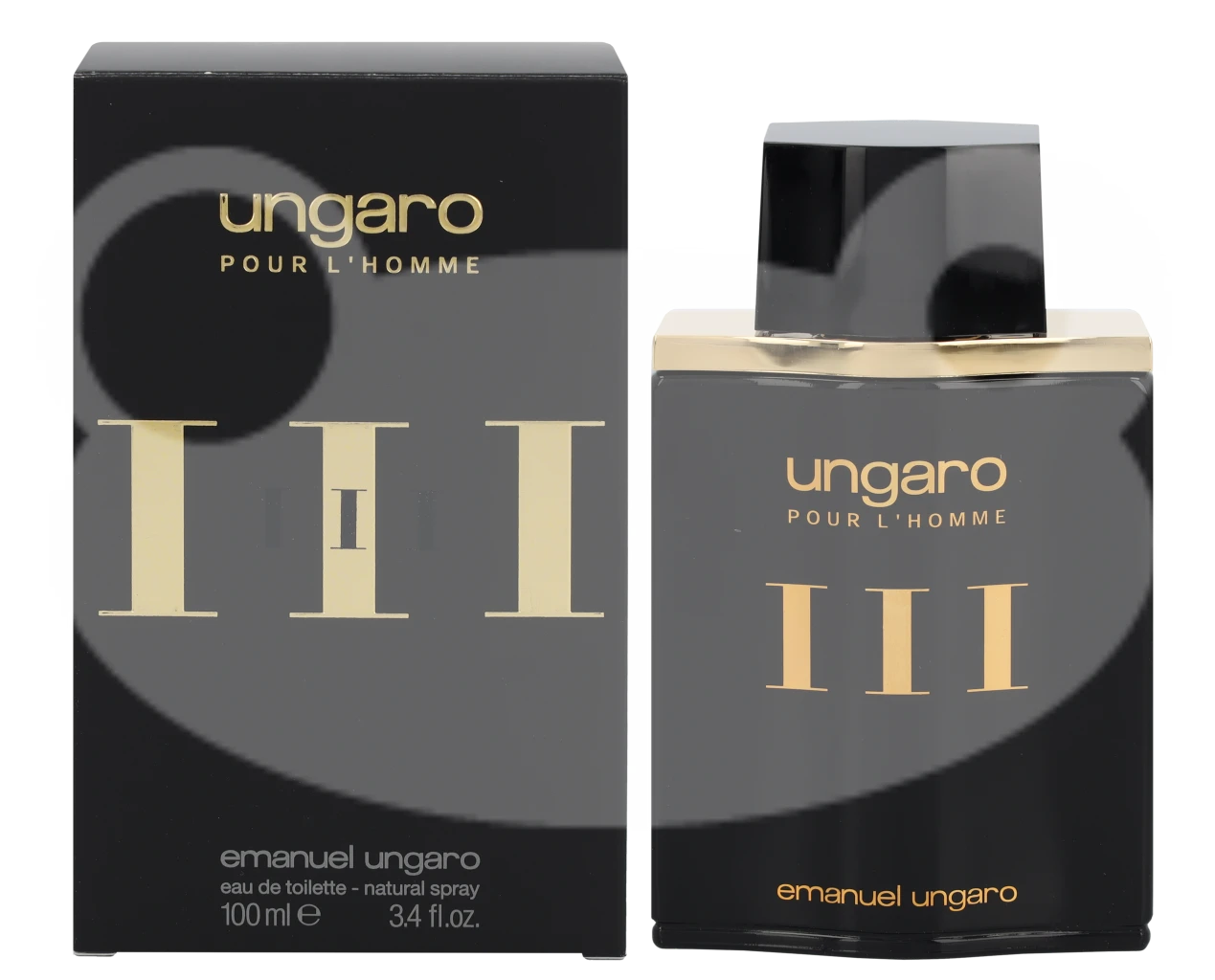 Tualetinis vanduo Emanuel Ungaro Por L Homme III Eau De Toilette Purškiklis 100ml