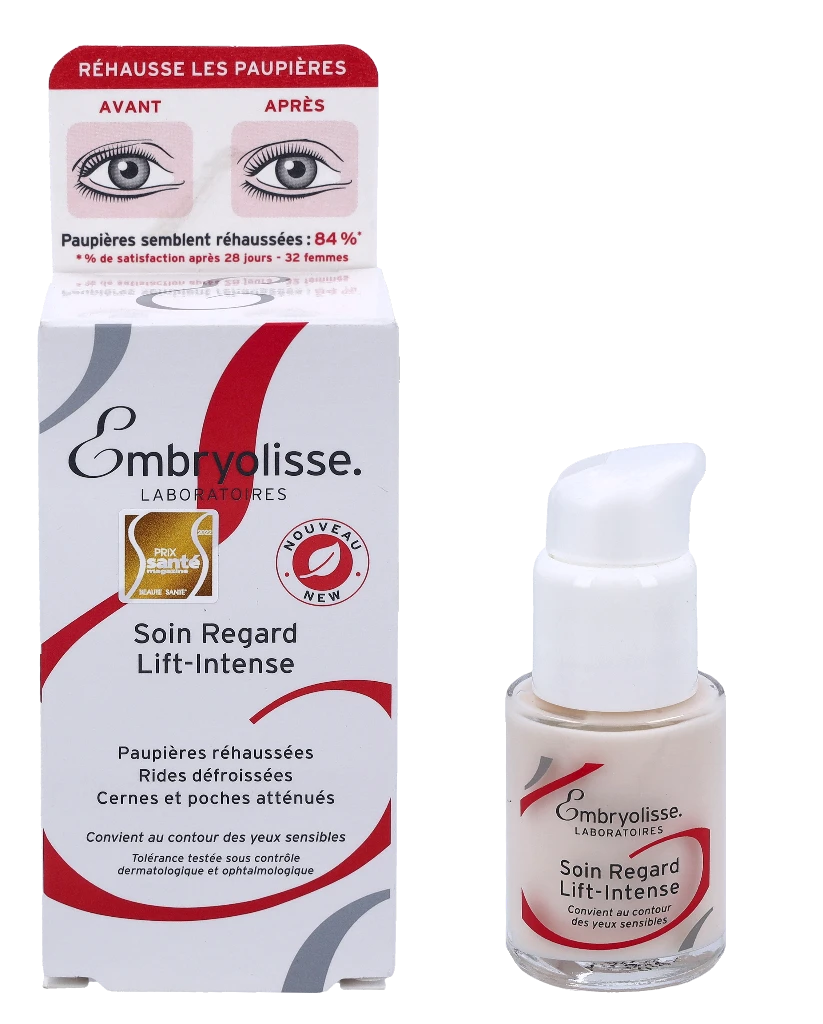 Embryolisse Soin Regard Lift Intense stangrinamasis paakių kremas, 15 ml