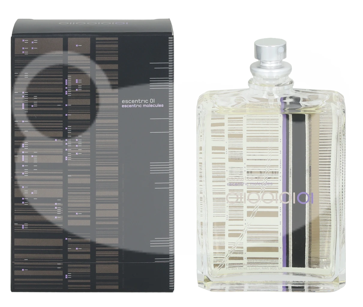 Escentric Molecules Escentric 01 EDT tualetinis vanduo unisex, 100 ml