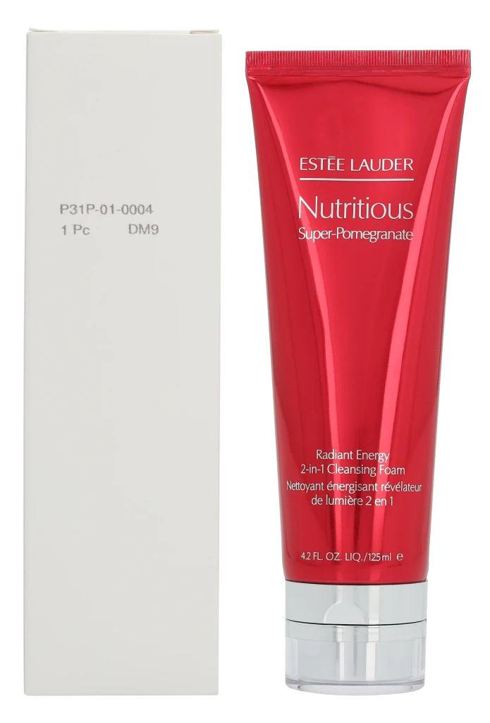 Estee Lauder Maitinamosios supergranatų spindesio suteikiančios valomosios putos, 125 ml