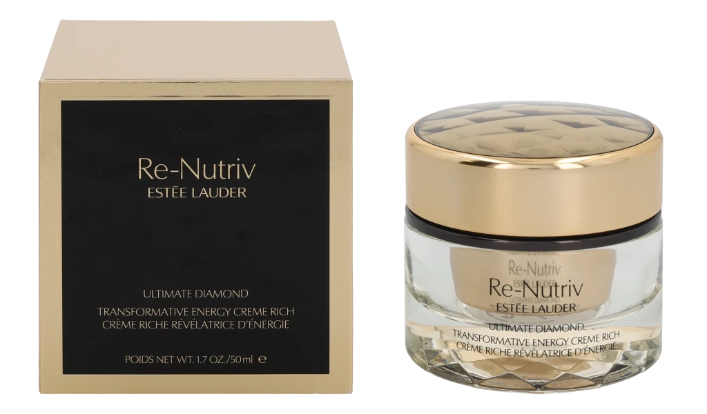 Estee Lauder Re-Nutriv Ultimate Diamond Transformative Energy Creme Rich veido kremas nuo saulės 50 ml