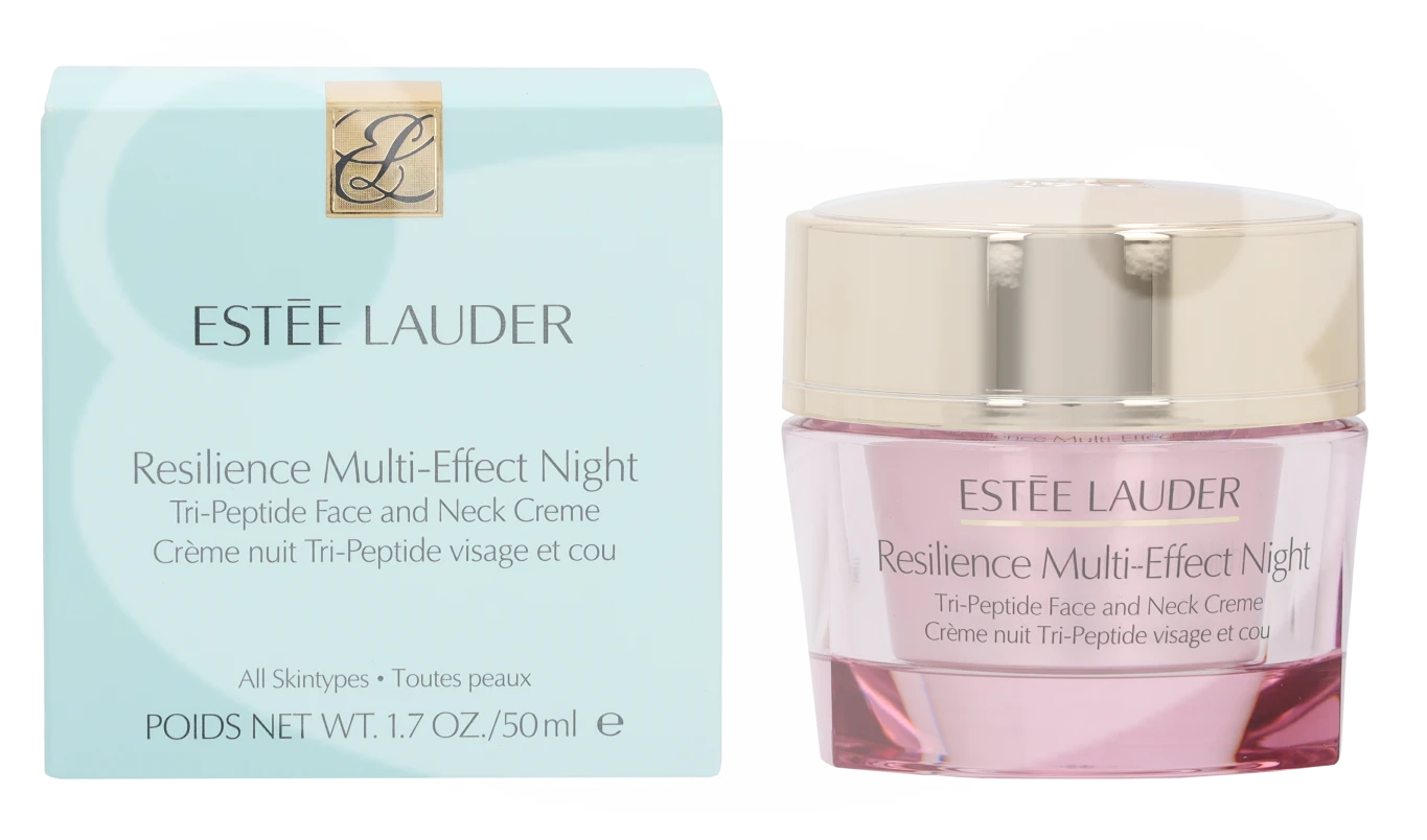 Estee Lauder Resilience Lift Night Lifting Firming Face And Neck Creme naktinis stangrinamasis veido kremas, 50 ml