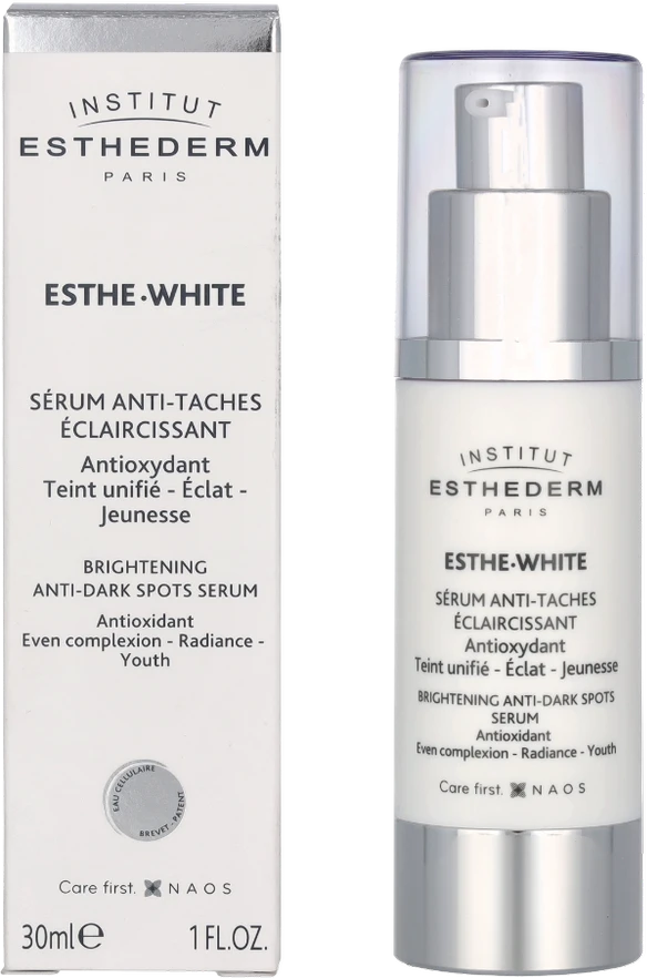 Institut Esthederm Esthe Baltas šviesinantis jaunystės serumas nuo tamsių dėmių 30ml