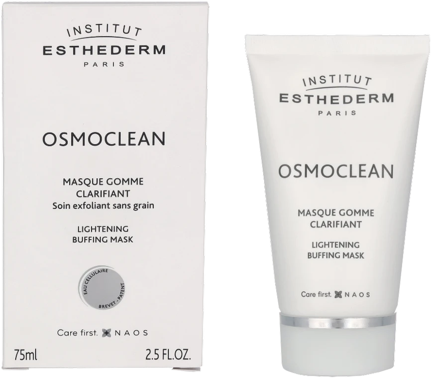 Institut Esthederm Osmoclean Lightening Buffing Mask valomoji veido kaukė, 75 ml