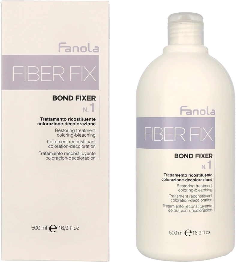Fanola Fibre Fix N.1 stiprinamoji priemonė su pakuote