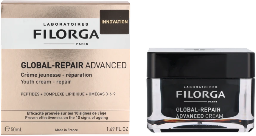 Filorga Global-Repair Advanced Kreminis regeneruojantis veido kremas, 50 ml
