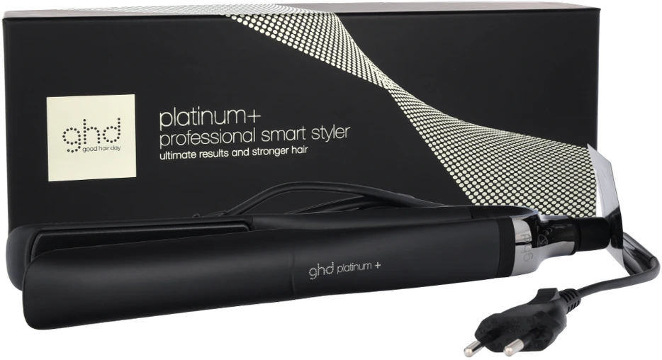 GHD Platinum+ Plaukų tiesintuvas, juodos spalvos