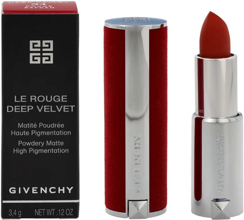 Givenchy Le Rouge Deep Velvet Matte Kreminis Lipstick N34 3.4 g