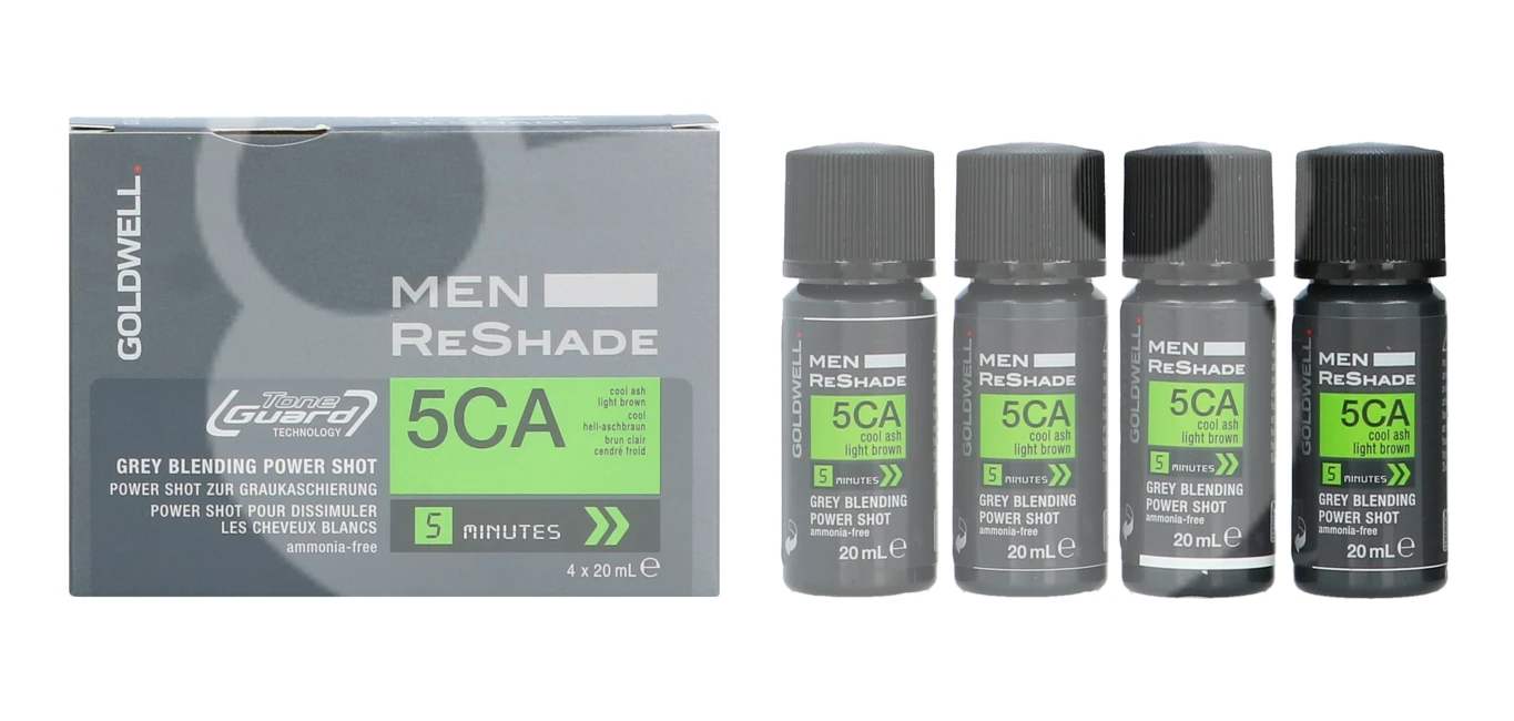 Goldwell Men ReShade 5CA Power Shot 4 x, 20 ml