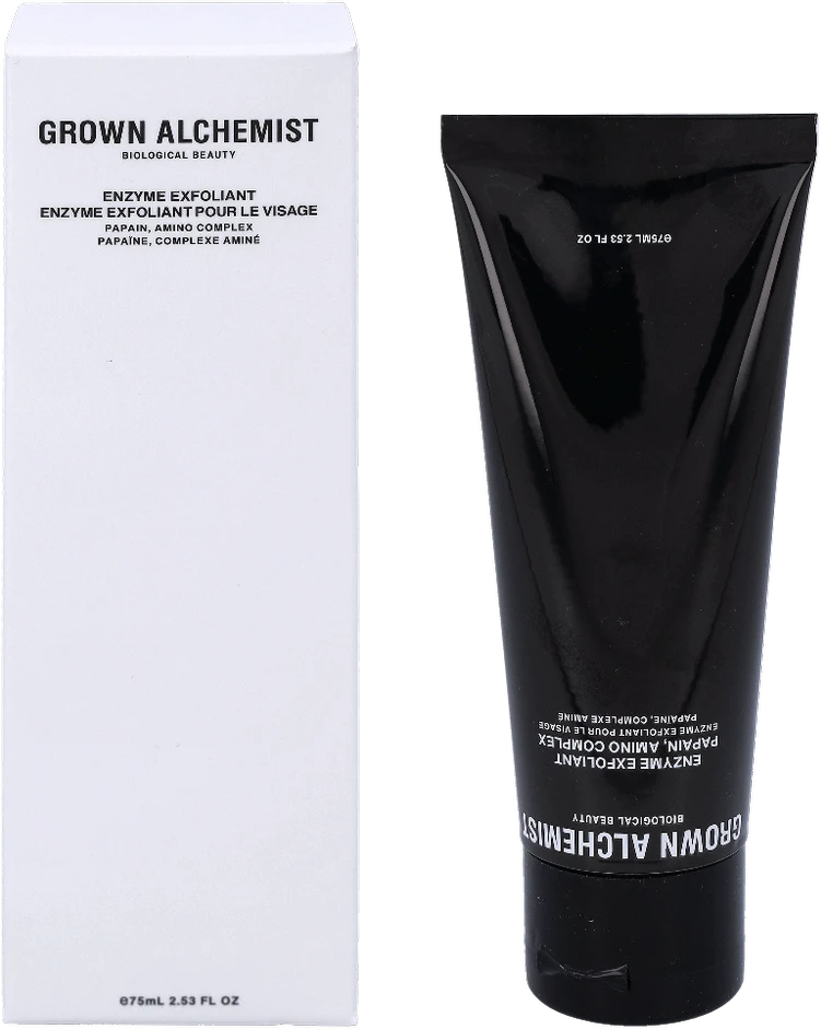 „Grown Alchemist“ fermentų papaino ir amino komplekso šveičiamasis losjonas be žiaurumo, 75 ml
