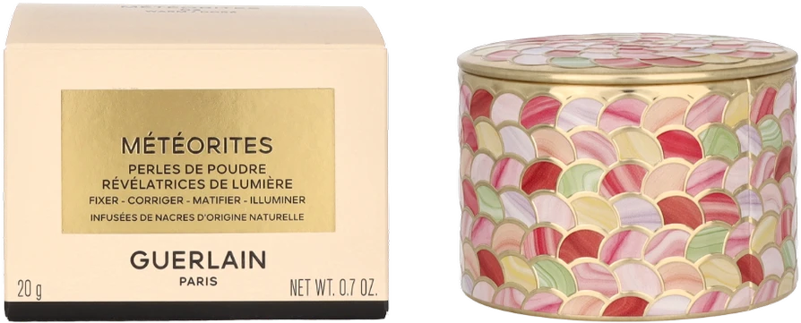 Pudros rutuliukai Guerlain GUERLAIN Météorites Light Revealing Pearls of Powder, atspalvis: 03- Warm / Doré, 20 g