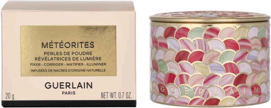 Pudros rutuliukai Guerlain GUERLAIN Météorites Light Revealing Pearls of Powder, atspalvis: 04 Amber / Ambre, 20 g