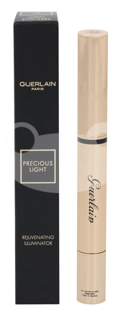 „Guerlain“ skaistinamasis korektorius „Parure Gold Precious Light“ (atjauninantis šviesintuvas) 2 ml, 01