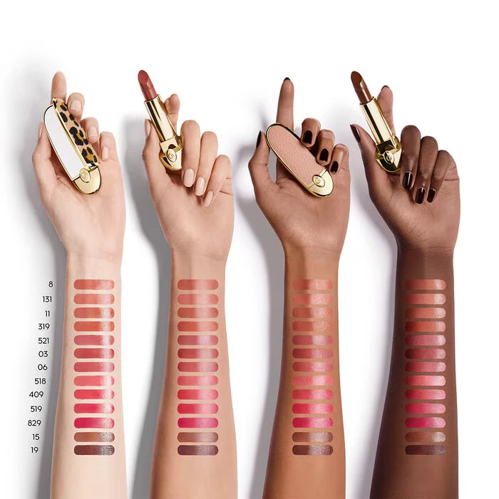 Lūpų dažai Guerlain Rouge G, 3,5 g, spalva: 968 Le Lie De Vin - Satin