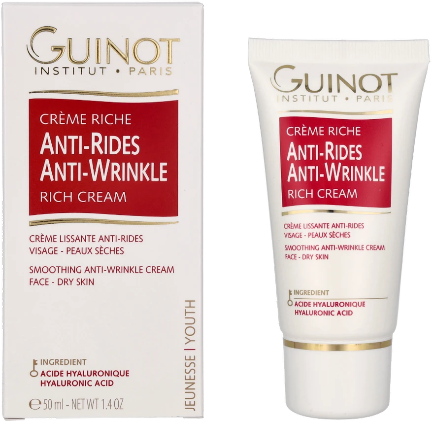 Guinot Anti-Wrinkle Rich Kreminis, 50 ml