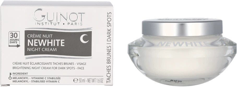 Guinot Newhite Brightening Night Kreminis šviesinamasis naktinis kremas, 50 ml
