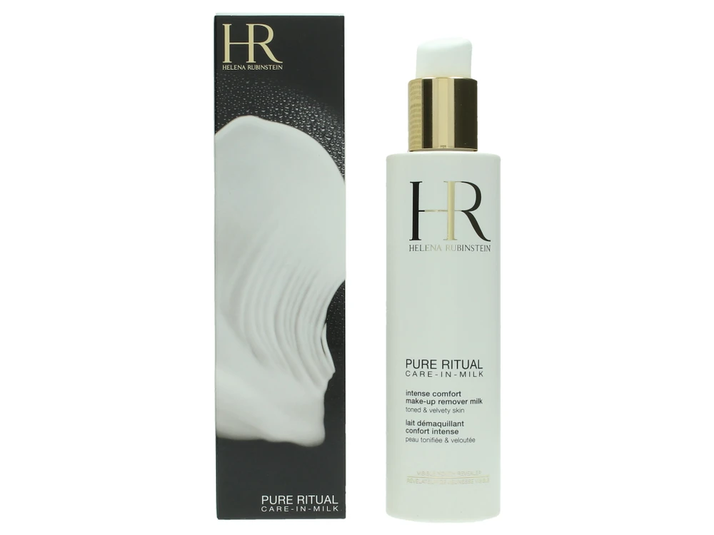 Helena Rubinstein HR Pure Ritual makiažo valiklis Milk valomasis pienelis veidui, 200 ml