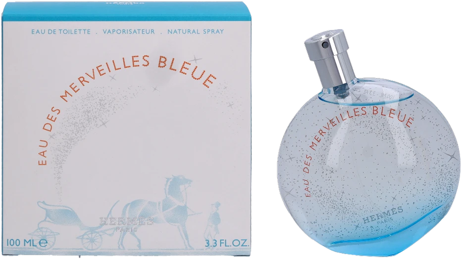 Hermès Eau Des Merveilles Bleue tualetinis vanduo, purškiamas 100ml