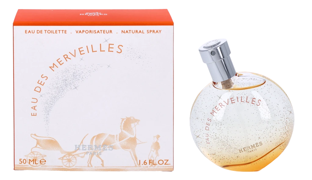 Tualetinis vanduo Hermès Eau Des Merveilles Eau De Toilette Purškiklis 50ml