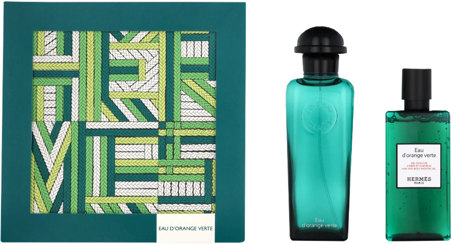 Odekolonas Hermès Paris Eau D'oranžinis Verte Eau De Cologne 100ml + Vonios gelis 80ml