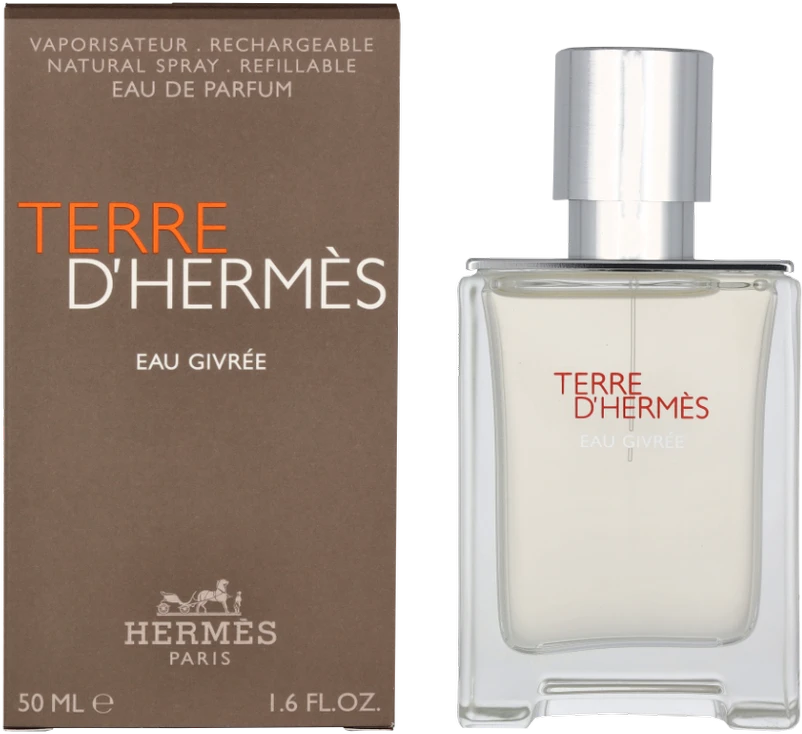 Kvepalai vyrams Hermès Terre D'hermès Terre D'hermès Eau Givrée Eau De Parfum Eau De Papildomas 50ml