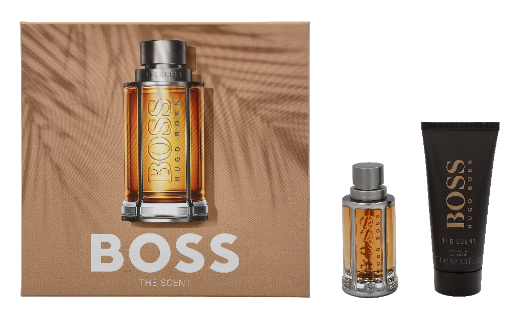 Hugo Boss The Scent rinkinys vyrams (kvepalai EDT, 50 ml + dušo želė 100 ml)