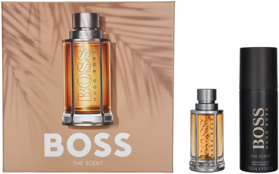 HUGO BOSS BOSS The Scent rinkinys vyrams (EDT, 50 ml + dezodorantas, 150 ml)