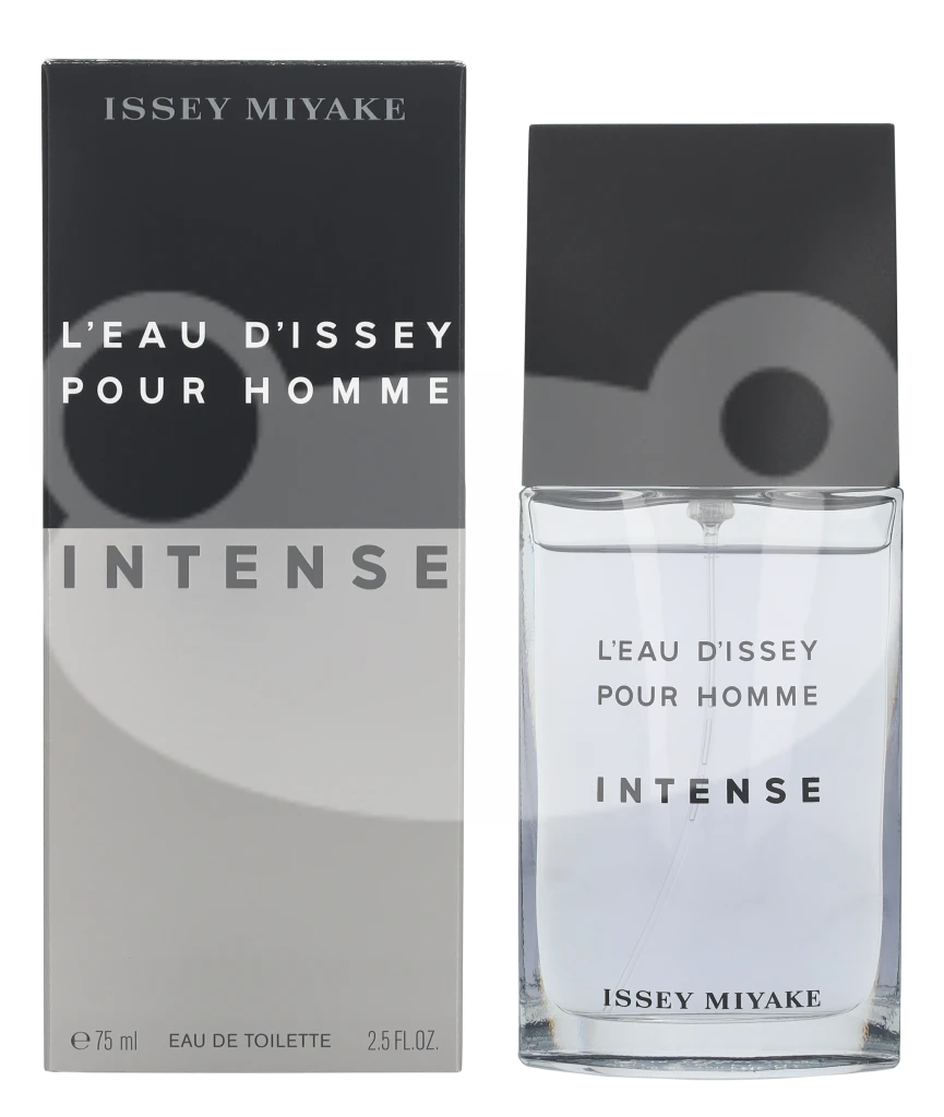 Tualetinis vanduo Issey Miyake L'eau D'issey Homme Intense Eau De Toilette Purškiklis 75ml