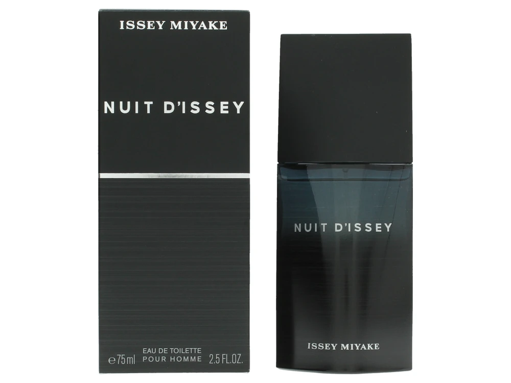 Issey Miyake Nuit D Issey EDT tualetinis vanduo vyrams, 75 ml