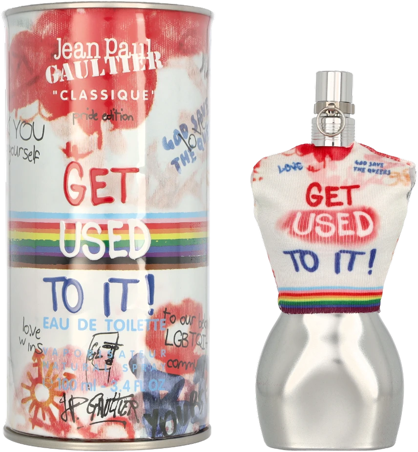 Jean Paul Gaultier Classique Pride Edition Eau De Toilette Purškiklis moteriški kvepalai 100ml