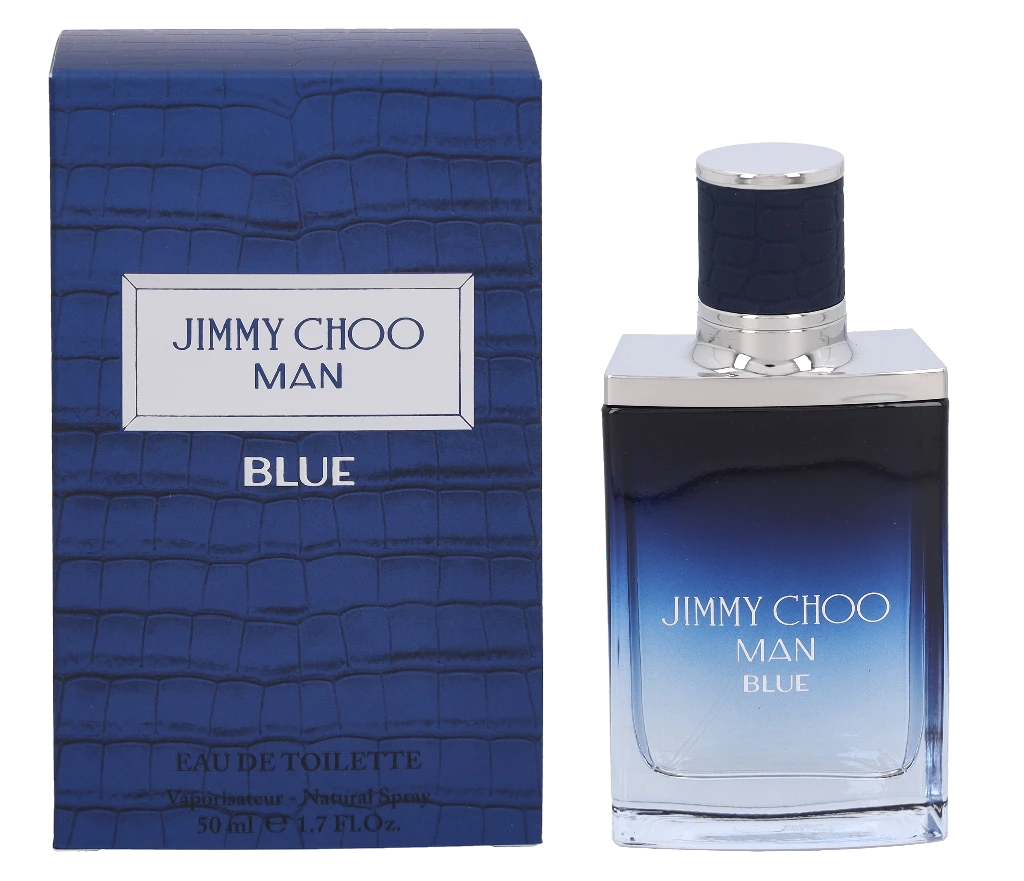 Jimmy Choo Man Mėlyna EDT tualetinis vanduo vyrams, 50 ml