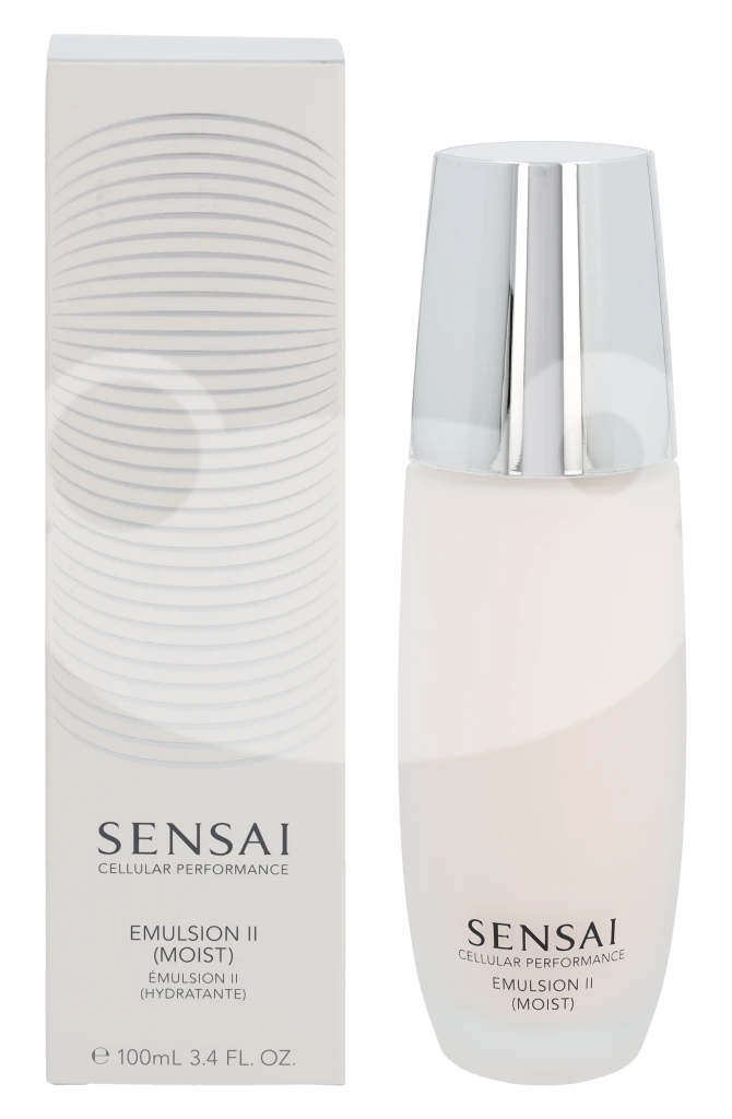 "Sensai Cellular Performance Emulsion II Moist" Drėkinamoji veido emulsija sausai odai 100 ml