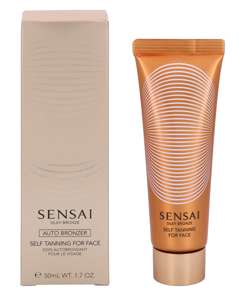 Kanebo Sensai Silky Bronze savaiminis veido įdegio losjonas 50ml
