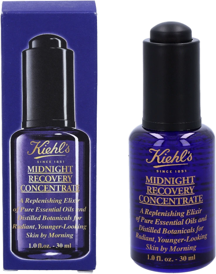 Kiehl´s Kiehl's Midnight Recovery Concentrate atkuriamasis naktinis veido aliejus, 30 ml