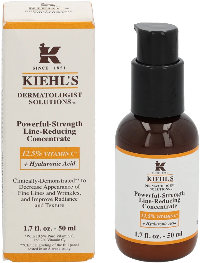 Kiehl´s Kiehls Kiehl's Powerful Strength Line mažinantis koncentratas, 50 ml