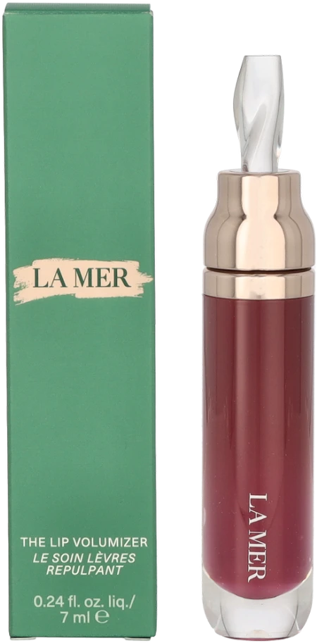 La Mer The Lip Volumizer putlinantis lūpų blizgis, atspalvis: Sheer Berry, 7 ml